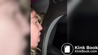 Scat shit eating slave