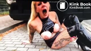 Public Shit in mouth