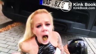 Public Shit in mouth