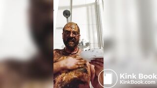 Shit smearing all over me