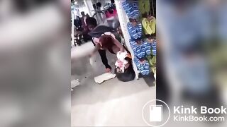 British skank gets the shit beaten out of her
