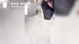 British skank gets the shit beaten out of her