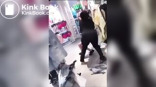 British skank gets the shit beaten out of her