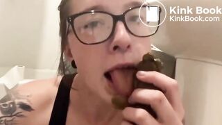 Nerd Sucking and Licking Shit