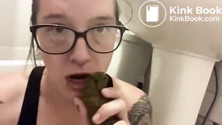 Nerd Sucking and Licking Shit