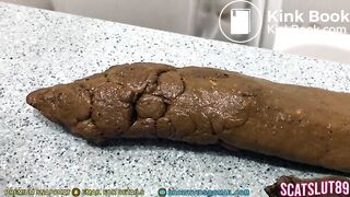 Beautiful Smooth Shit onto the Sink