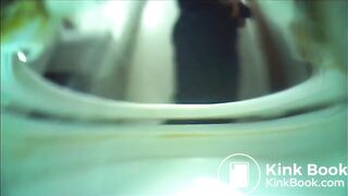 Japanese Convenience Store Toilet POV