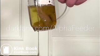 Jock Toilet Chugs A Shit Shake