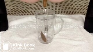 Jock Toilet Chugs A Shit Shake