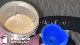 Jock Toilet Chugs A Shit Shake