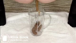 Jock Toilet Chugs A Shit Shake