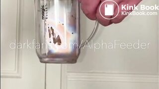 Jock Toilet Chugs A Shit Shake