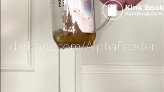 Jock Toilet Chugs A Shit Shake