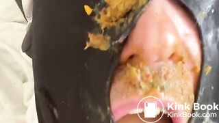 shit hole eating