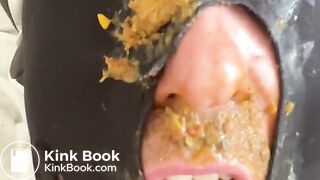 shit hole eating