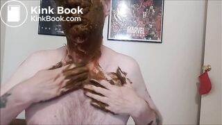 Amateur shit pile on face 52322