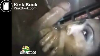 Asian Bimbo  Feasts on Shit Covered Cock & Asshole