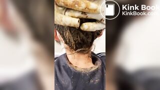 Asian Crossdresser's shit shampoo(Part 5)