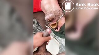 Cumming in a Shitty Mouth