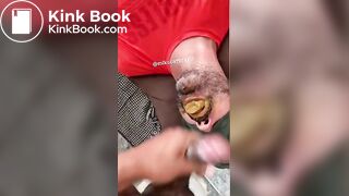 Cumming in a Shitty Mouth