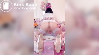 Dirty anal play and piss-shit breakfast