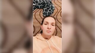 SIUE slut named Callie eats dog poop!