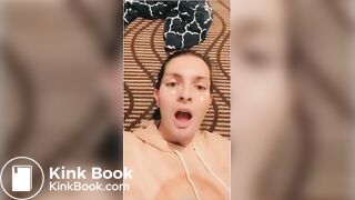 SIUE slut named Callie eats dog poop!