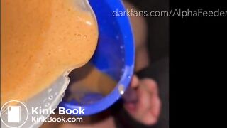 Toilet Pup Flushes A Protein Shit Shake