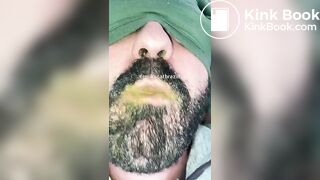 SHITTING IN MOUTH