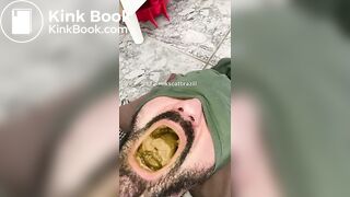 SHITTING IN MOUTH