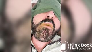 SHITTING IN MOUTH
