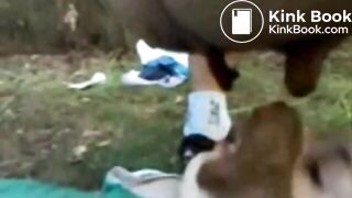 Shitting on girl's face while she is sleeping