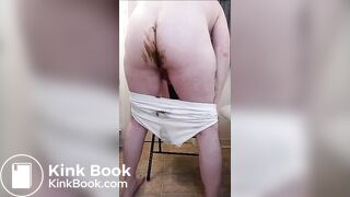 amateur shits pants, smears face and hair