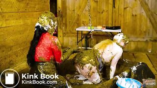 Nights out with Betty and Lyndra - lesbian scat