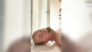 Shitting in a Fag Mouth