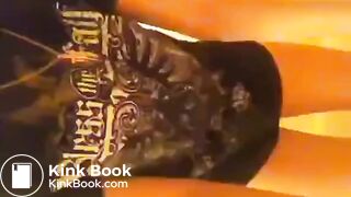 Shy Teen Pushes Poop Through Underwear