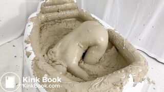 Bath in Mud with Messy Chick