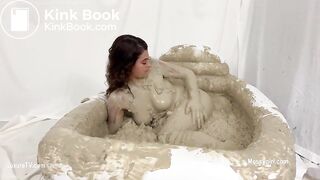 Bath in Mud with Messy Chick