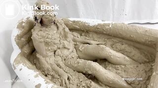 Bath in Mud with Messy Chick