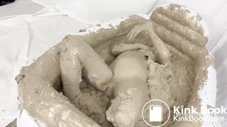 Bath in Mud with Messy Chick