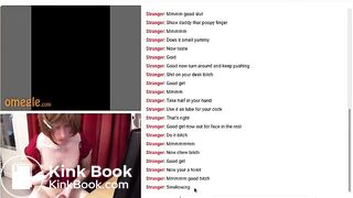 sissy scat play and swallow on omegle webcam