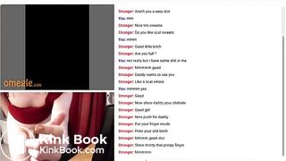 sissy scat play and swallow on omegle webcam