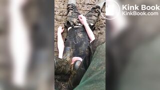 Faggot Trampled in Shit