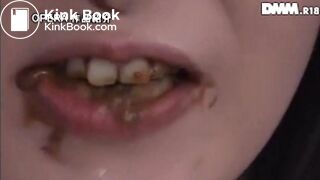 sexy scat whore in high heels fucks ass