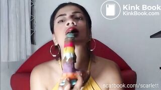 Cute Latina anal atm
