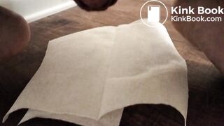 Chubby guy shits on the floor