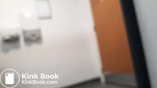 Extremely RISKY Shit In Public  Door Was Open!