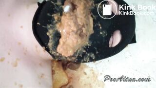 Spewing Her Liquid Stink On Slave