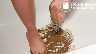 The wife squirt cunt and the dog scat