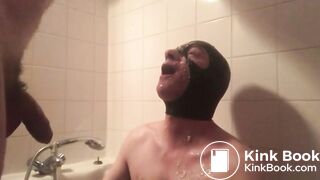Puking on a Faggot